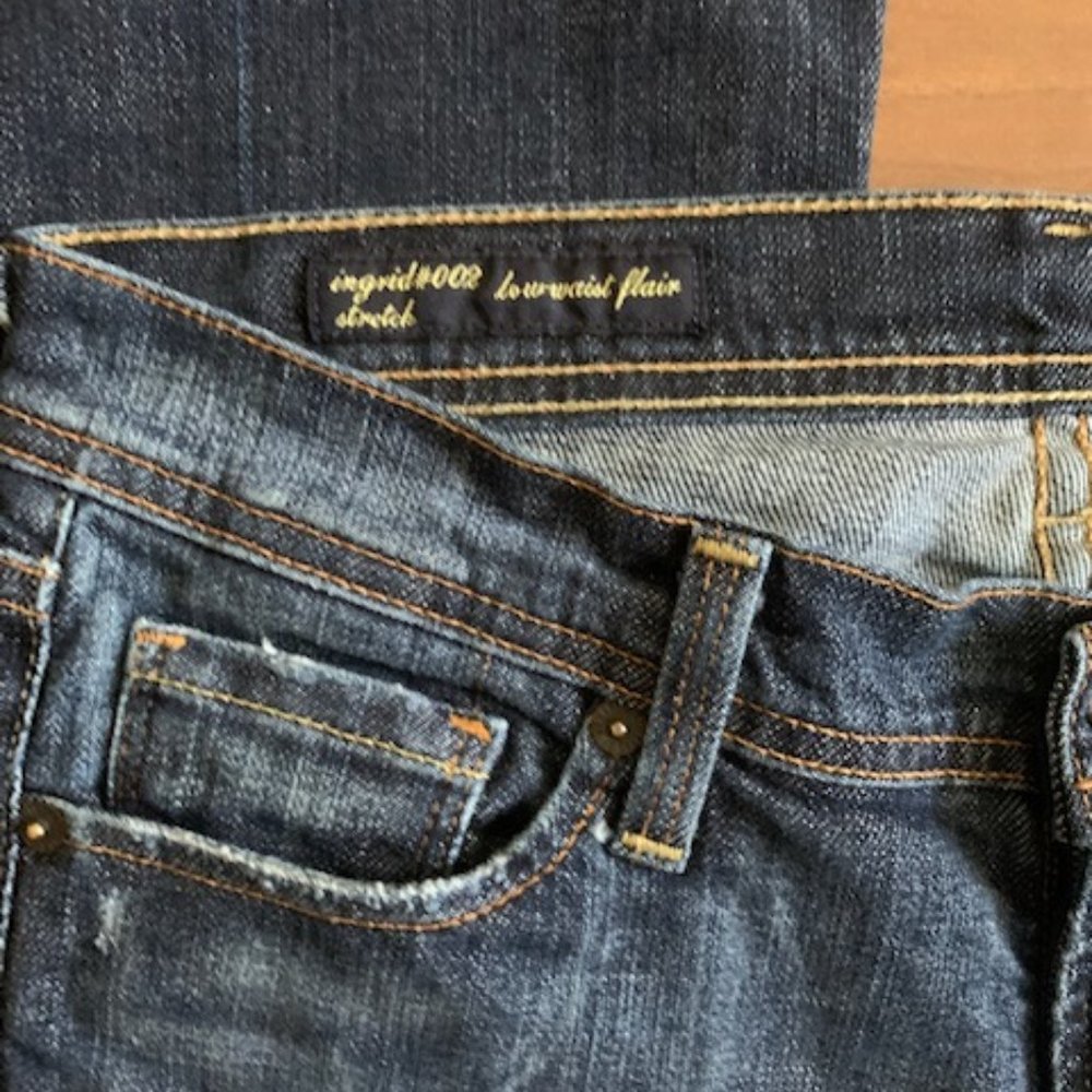 Citizens of Humanity Ingrid  Low Waist Flare  27 - Picture 5 of 8